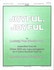Joyful Joyful Handbell sheet music cover